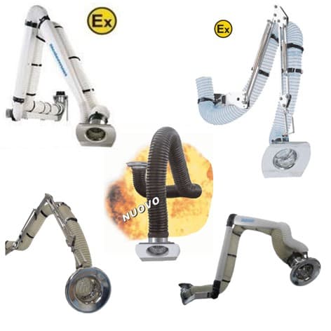 Anti-Static ATEX Extraction Arms