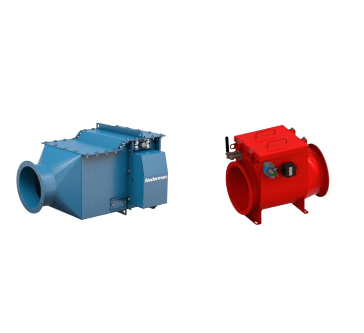 Explosion Isolation Flap Valves