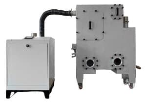 Modular wet filter-group "AS540/550" series for high-pressure extraction and filtration of sharpening dust.